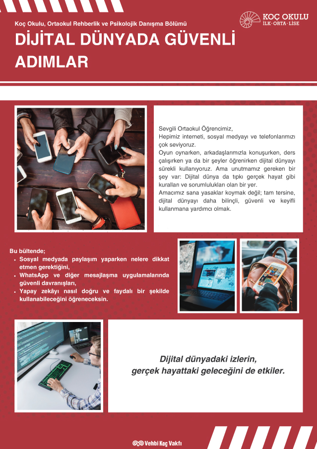 Dijital Dünyada Güvenli Adımlar