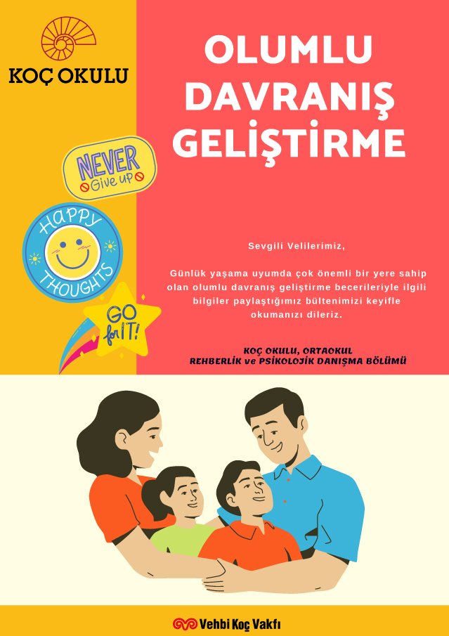 Olumlu Davranış Geliştirme - Veli Bülteni